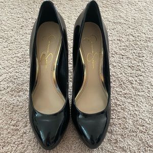 Jessica Simpson black heels